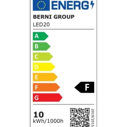Lampadina LED a ricarica solare ed elettrica 12 W 700 lm