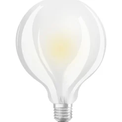 Lampadina LED E27 a globo smerigliata Osram 806 lm bianco caldo