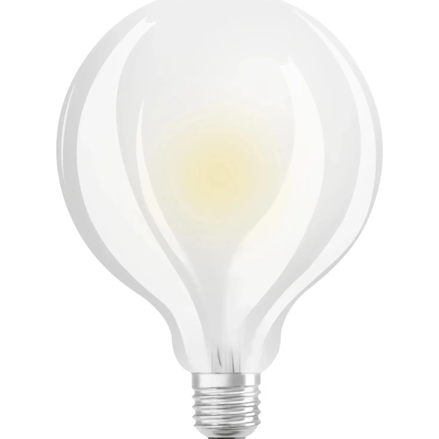 Lampadina LED E27 a globo smerigliata Osram 806 lm bianco caldo