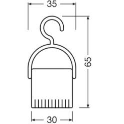 Lampadina LED E27 a goccia ricaricabile Osram 806 lm bianco caldo