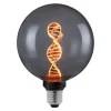 Lampadina LED E27 decorativa Dna G125 200 lm smoke