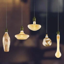 Lampadina LED E27 decorativa Bottle ambrata 200 lm bianco caldo