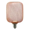Lampadina LED E27 decorativa con diffusore 120 lm rame