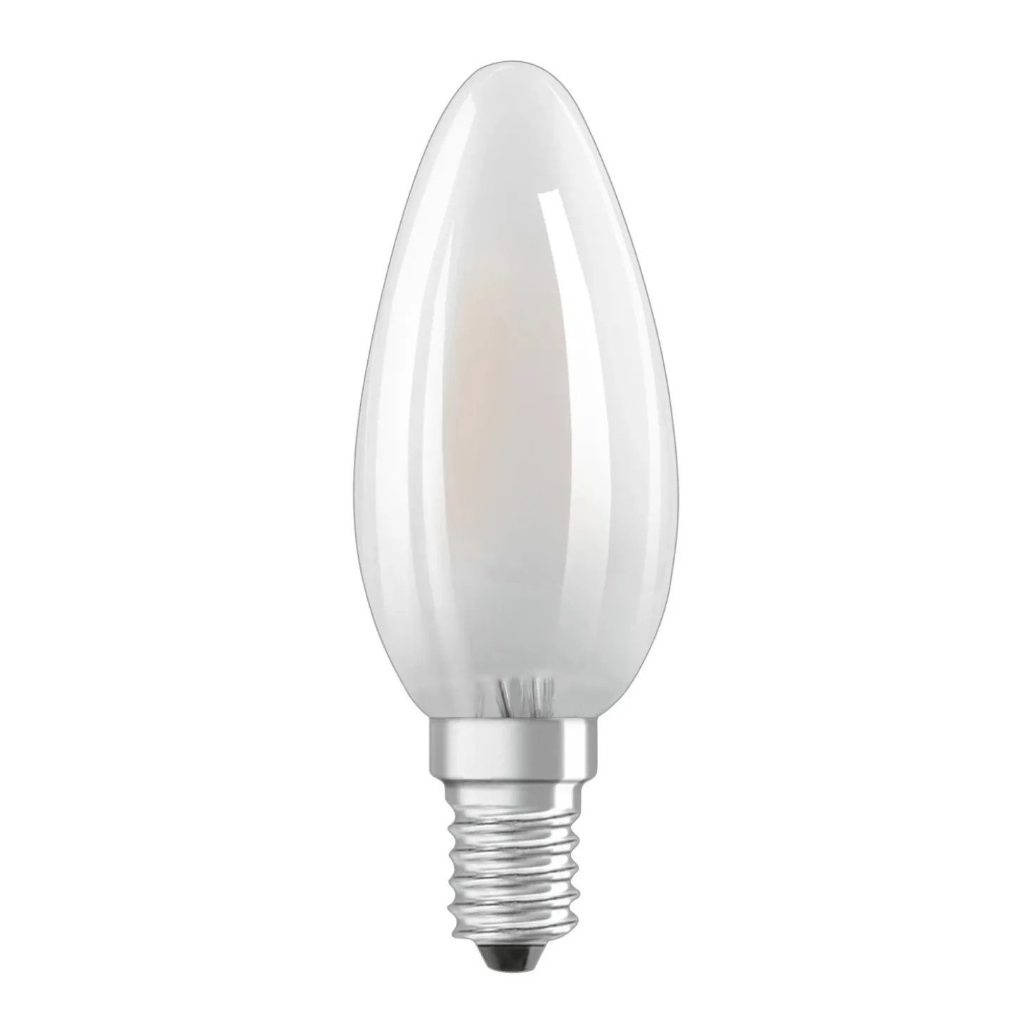 Lampadina LED E14 forma a candela Osram 470lm bianco caldo