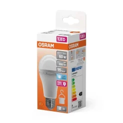 Lampadina LED E27 ricaricabile Osram 806 lm bianco neutro