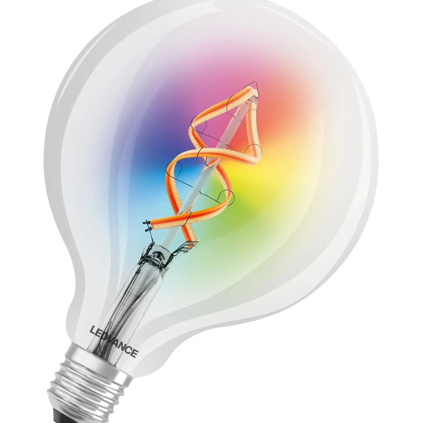 Lampadina LED Ledvance Smart Home+ Wifi Filamento Globo RGBW E27 4.5 W 300 lm