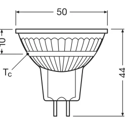Lampadina LED Osram MR16 36° 5=35 W GU5.3 345 lm 2700 K dimmerabile