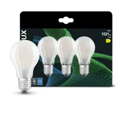Lampadine LED E27 smerigliate Bellalux 1521 lm bianco neutro 3 pz