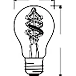 Lampdina LED Ledvance Smart Home+ Wifi filamento Classic E27 4,5 W 300 lm 2