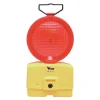 Lampeggiatore per cantiere led luce fissa rossa