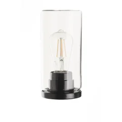 Lampioncino da esterno Cilindro set H 23 cm trasparente