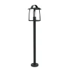 Lampioncino da esterno E27 Kelseynero 40 W H 103 cm