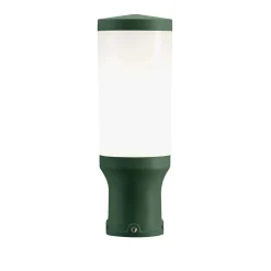 Lampione da giardino Testa-palo E27 Cactus H26,6 cm x D 6 cm verde
