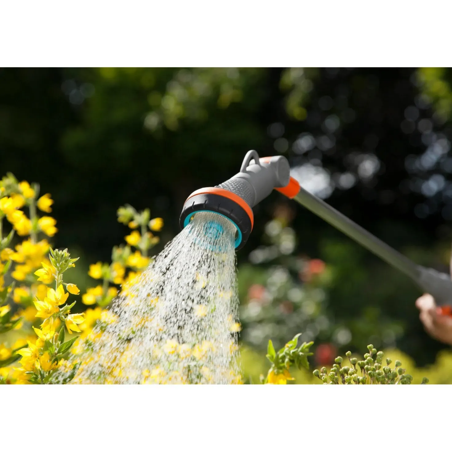 Lancia a impulsi con prolunga Gardena Comfort 2 getti per pulire e innaffiare