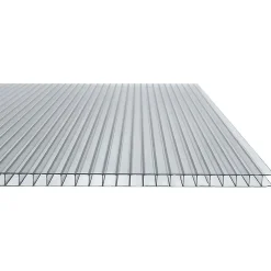 Lastra in policarbonato alveolare Onduline 98x200 cm sp 6 mm trasparente