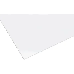 Lastra in vetro sintetico Poliver trasparente 250x500 sp 2 mm