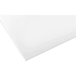 Lastra in vetro sintetico opalino Poliver 100x100 cm sp 5 mm opale