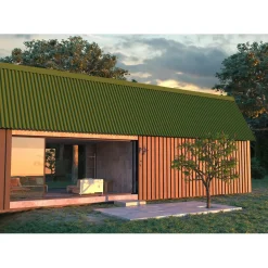 Lastra Onduline da copertura 200x85 cm verde