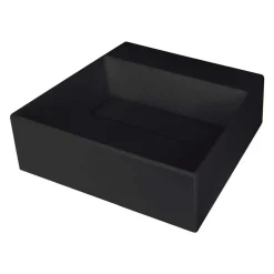 Lavabo appoggio granito Puerto Padre Idrostile foro rubinetto Nero