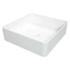Lavabo da appoggio ceramica Artemisa Idrostile 405x120 mm Bianco