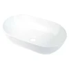Lavabo da appoggio ceramica Najasa Idrostile 300x140 mm Bianco