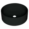 Lavabo da appoggio granito Limonar Idrostile 360x120 mm Nero