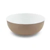 Lavabo da appoggio nocciola in metallo Open dm 39 cm e h 16 cm