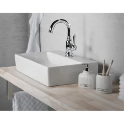 Lavabo da appoggio OBI Tamega (HxL) 52 x 36 cm