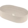 Lavabo da appoggio ovale Limonar Idrostile granito 350x125 mm Beige