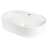 Lavabo da appoggio ovale Limonar Idrostile copripiletta 400x120 mm alabastro