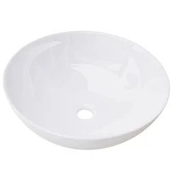 Lavabo da appoggio Padova in ceramica Ø 39,5 cm
