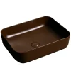 Lavabo d`appoggio Nature marrone 500x400x135 mm