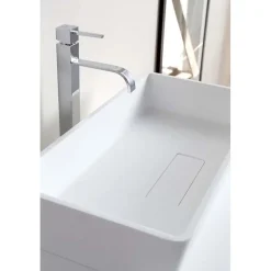 Lavabo in betacryl Zenith bianco