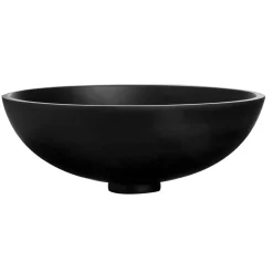 Lavabo in resina nero Pop dm 38 cm h 15 cm