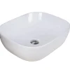 Lavabo rettangolare appoggio Napoli 49,5 cm x 40,5 cm x 15 cm