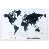 Lavagna magnetica mondo bianca 60x40 cm