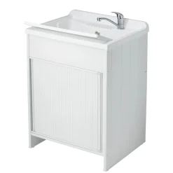 Lavatoio a serrandina pratiko in PVC 60 cm x 50 cm x 86 cm