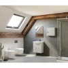 Lavatoio ceramica 65 cm bianco