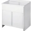 Lavatoio da esterni 80x50 cm a serrandina