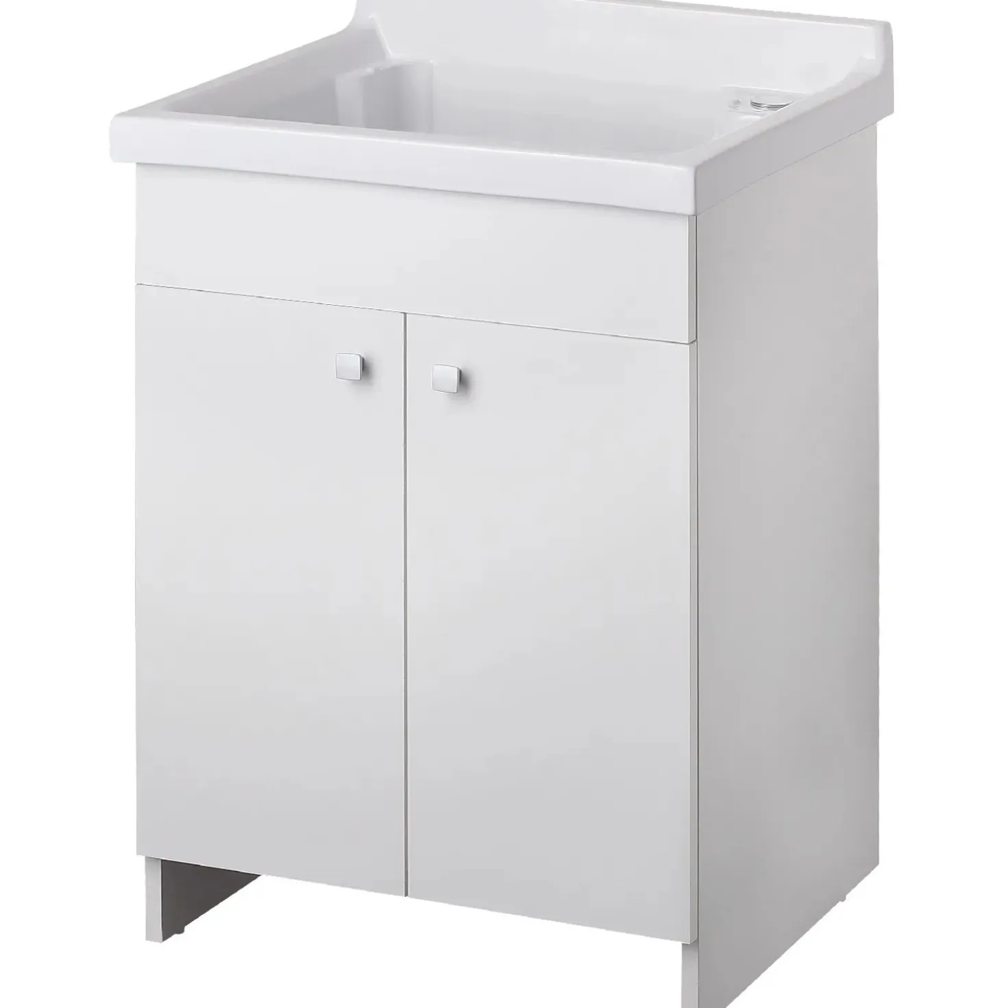 Lavatoio per interni con vasca in ceramica