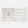 Lavello 1 vasca con gocciolatoio Idrostile Martí 440x160 mm alabastro