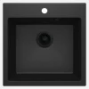 Lavello 1 vasca Idrostile Banes 500x216 mm grafite metallizzata