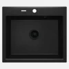 Lavello 1 vasca Idrostile Florida 520x210 mm Nero