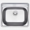 Lavello 1 vasca Idrostile Cidra 500x180 mm satinato