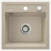 Lavello 1 vasca Idrostile Martí sifone 440x184 mm sabbia