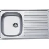 Lavello da incasso 1 vasca sx 86 cm inox