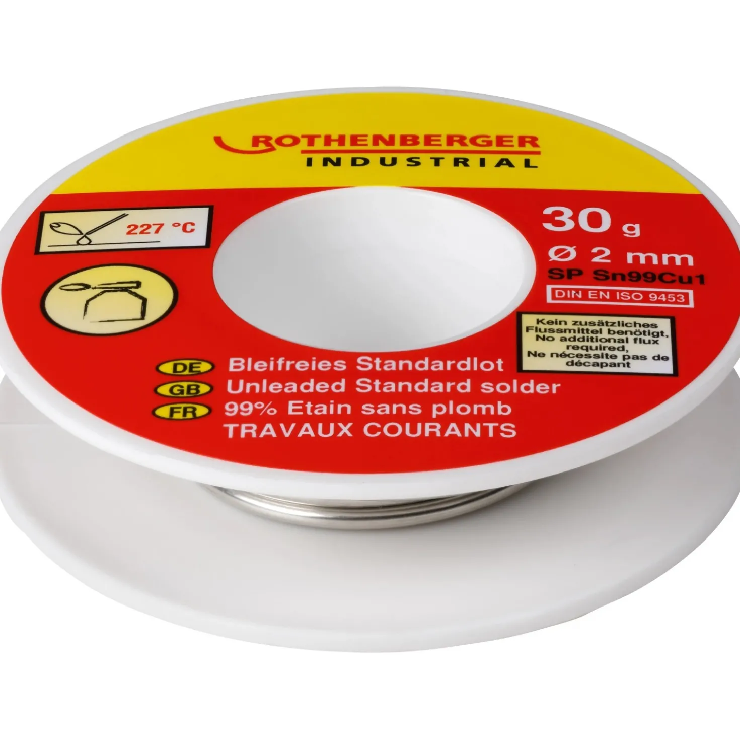 Lega per brasatura standard Rothenberger senza piombo 30 g