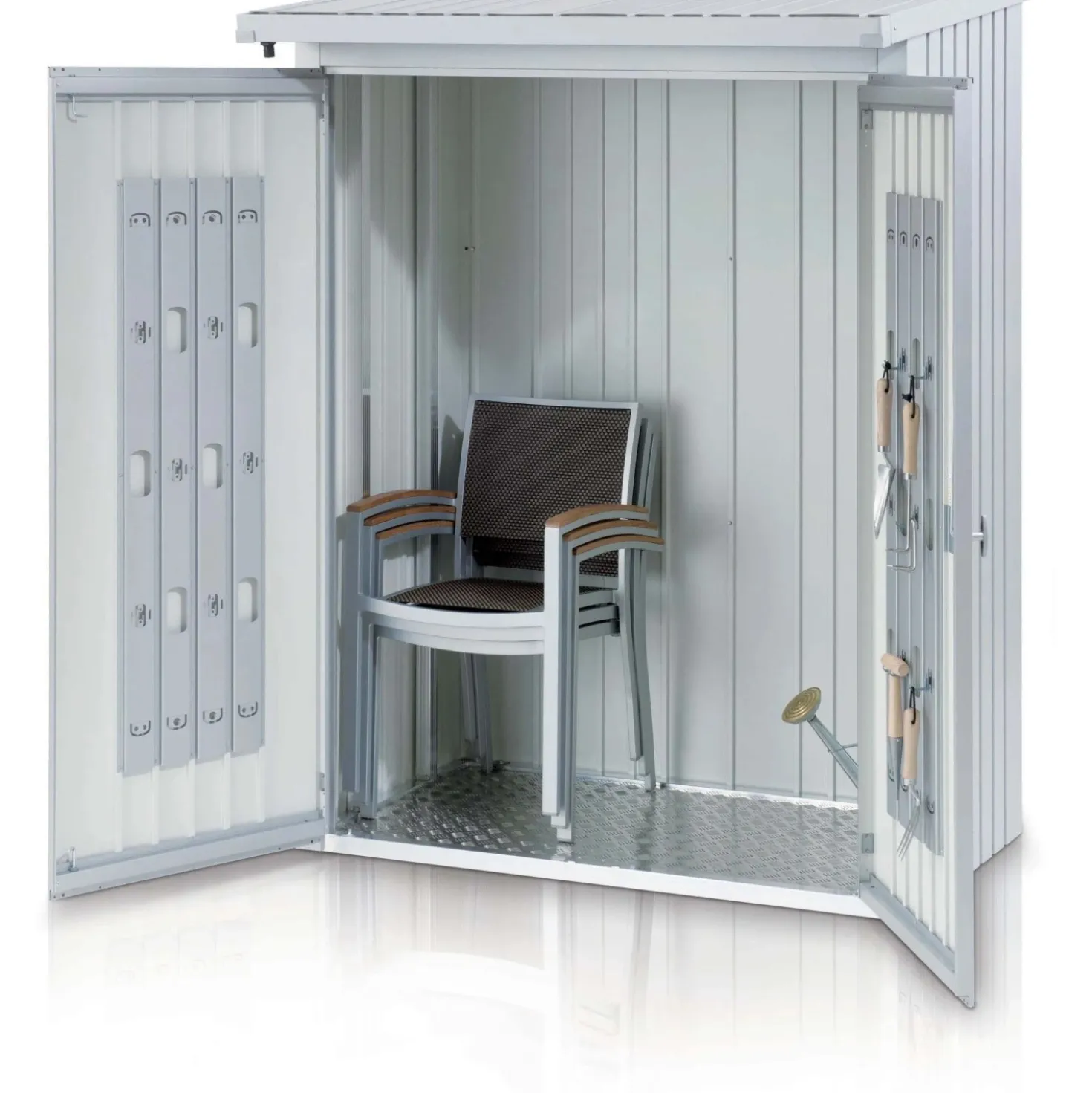 Legnaia Biohort Woodstock 150 argento metallizzato