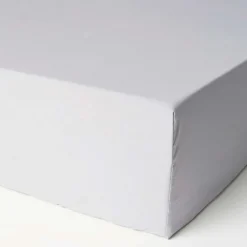 Lenzuola sotto con angoli tinta unita 170x200 cm bianco