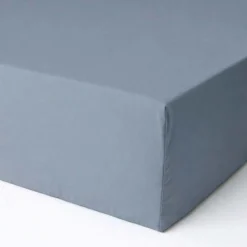 Lenzuola sotto con angoli tinta unita 90x200 cm azzurro